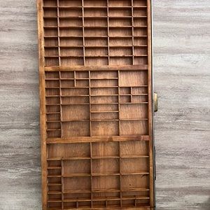 Antique Hamilton Type / Letter Drawer Vintage